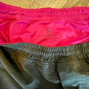 Birddogs Boom Shorts with Black and Pink Contrast